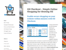 Tablet Screenshot of oilcheckout.com